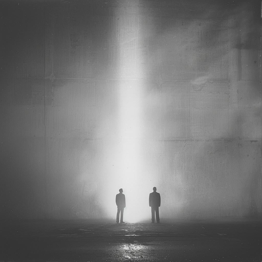 surreal  lifestyle  photo  NYC  fog  unusual  light  glow  double  exposure 1032519