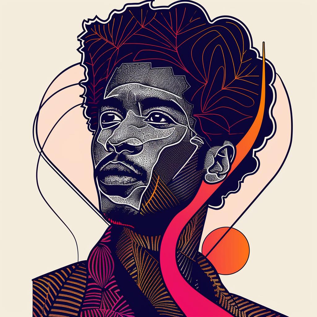 PopArt  africanamerican  digitalart  portrait  man  minimalism  sunglasses  colorblock  vector  contemporary 937762