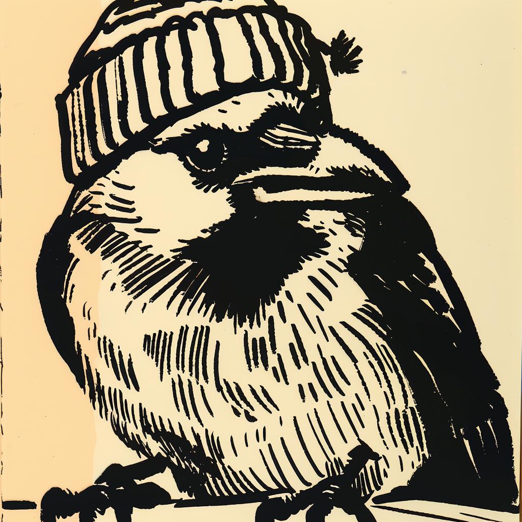 bird  anthropomorphic  crow  hat  aggressive  minimal  streetwise  culture  art  simple 958355