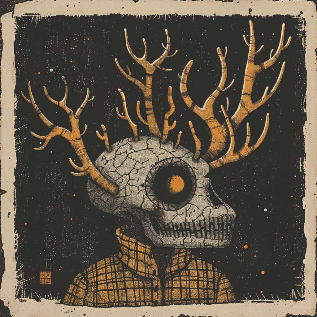 skull  antlers  introspective  naturalistic  spiritual  terror  dark  arts  occult  art 926614