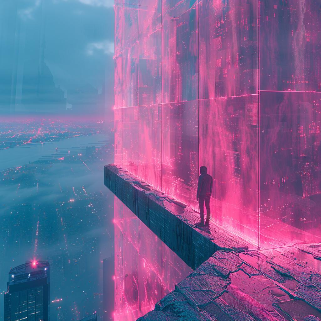 photo  cyborg  skyscraper  surreal  lighting  glow  volumetric  natural  colors  double 1029546