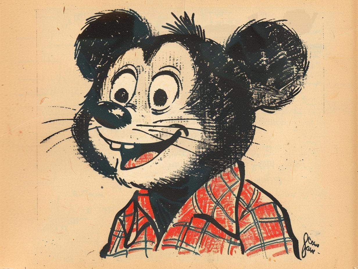 original  art  mouse  characters  illustration  design  vintage  style  artwork  creative 919431
