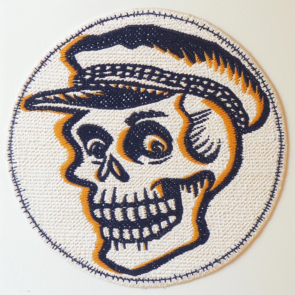 cap  hat  skull  embroidered  patch  chenille  hip-hop  culture  simple  minimal 961203