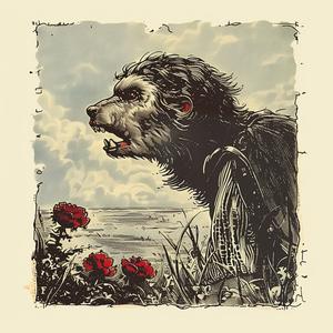 poster  movie  wolf  man  chromolithography  art  vintage  graphic  horror  film 1056690