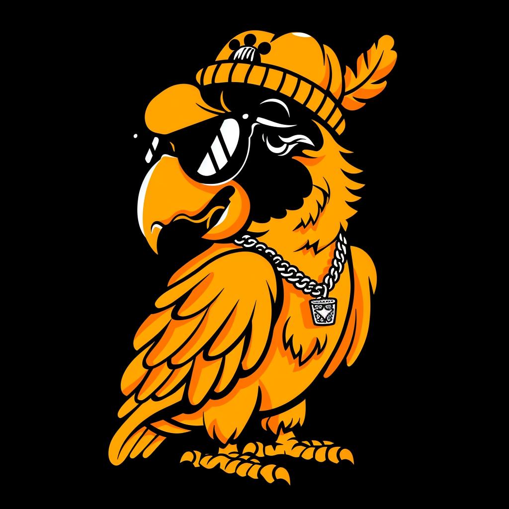 parrot  anthropomorphic  streetwise  minimal  sunglasses  cap  aggressive  ochre  urban  culture 959113