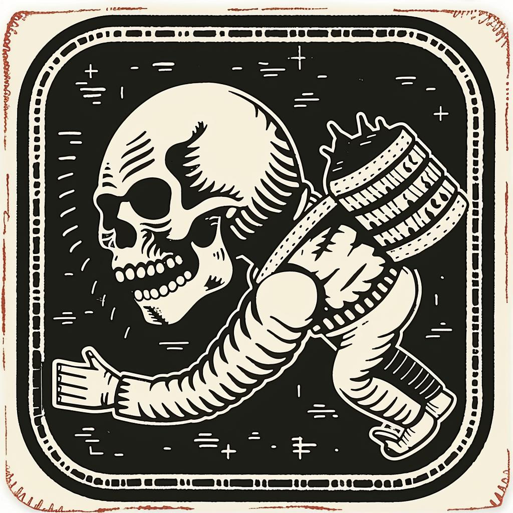 Illustration  Skeleton  Space  Bag  Introspective  Naturalistic  Terror  DarkArts  Occult  LisaFrank 931675