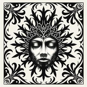 tattoo  sun  face  design  album  cover  Obey  bold  details  background 1078972