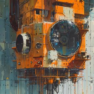 complex  agents  hardware  cyborg  infrastructure  Chris  Foss  Simon  Stalenhag  city 1074872