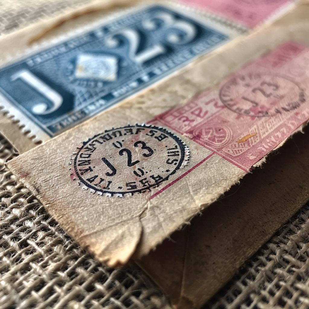 طوابع ماكرو، مغلف، تفاصيل قديمة، نص قابل للتحصيل، وثيقة قديمة، خيش، 1015691