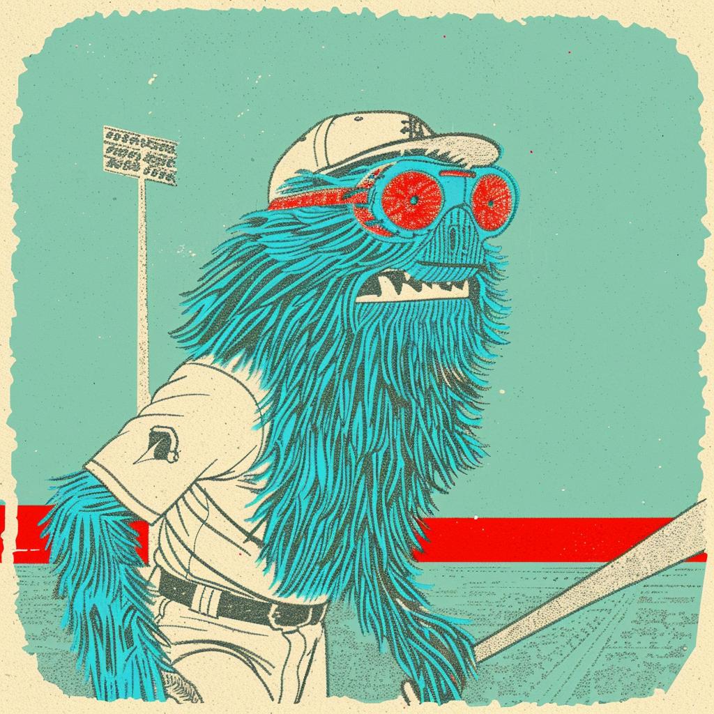 baseball  player  uniform  bat  cap  monster  sunglasses  cartoon  sports  action 940340