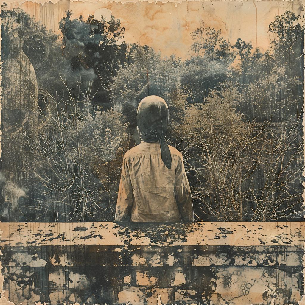 surreal  blockprint  girl  forest  landscape  art  creative  nature  imagination  visual 970224