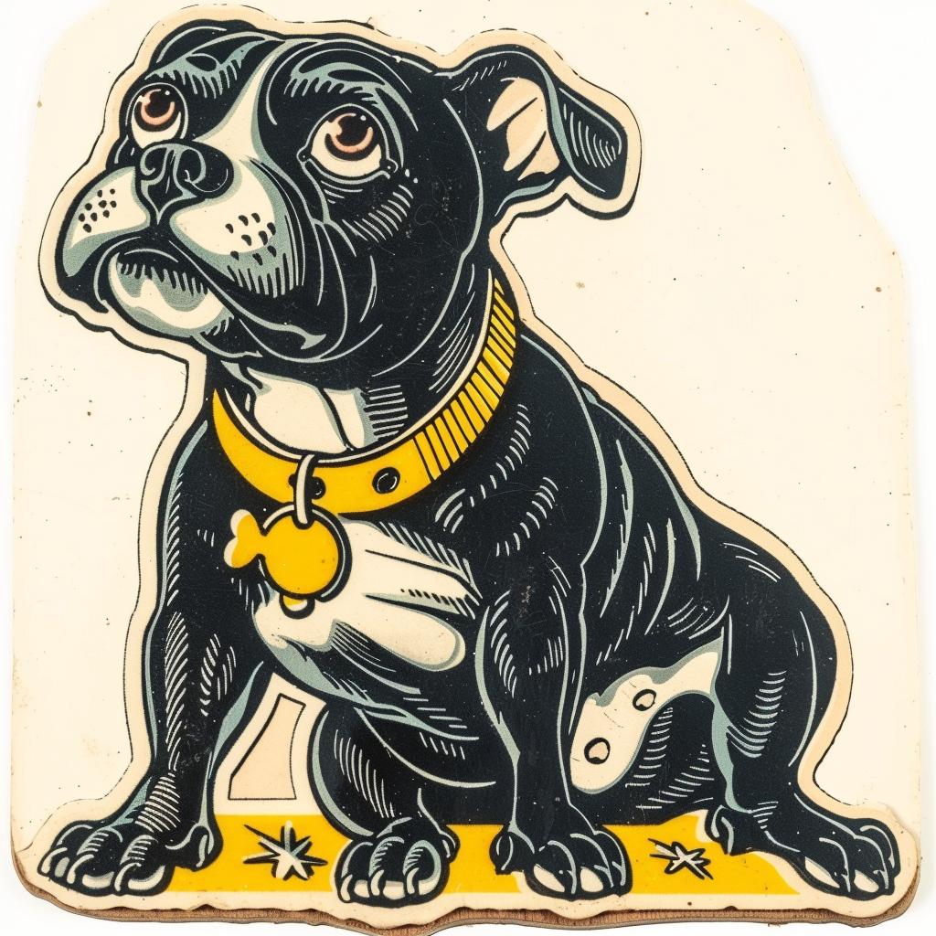 dog  pitbull  collar  playful  cute  design  pet  illustration  animal  colorful 942649