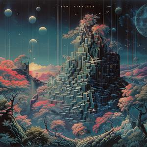 album  cover  art  sky  falling  design  visual  chromolithography  music  illustration 1047581