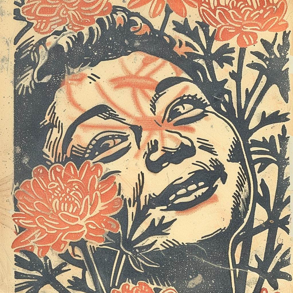 surreal  collage  flowerpunk  vintage  woman  flowers  happy  joy  poster  art 942031