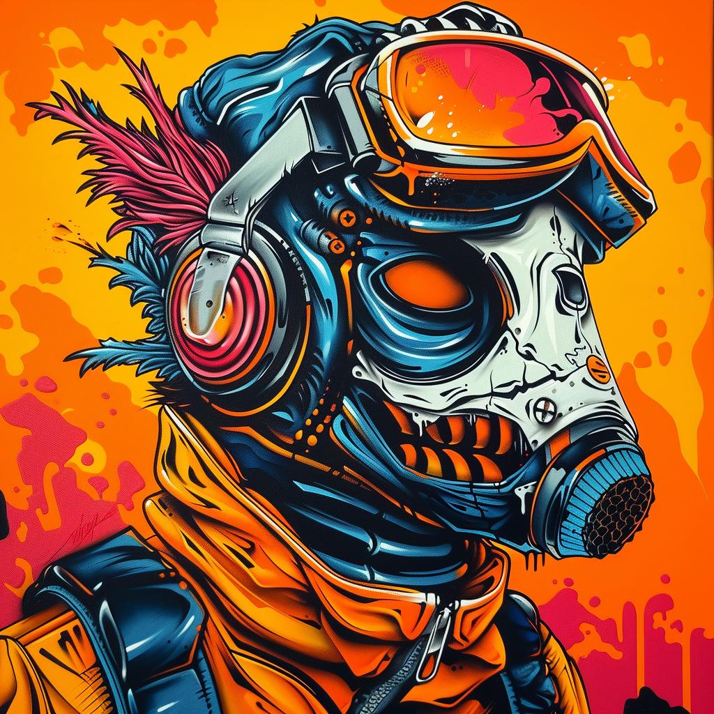 sophisticated  futuristic  horror  skull  gas  mask  poster  graphic  dark  art 945487
