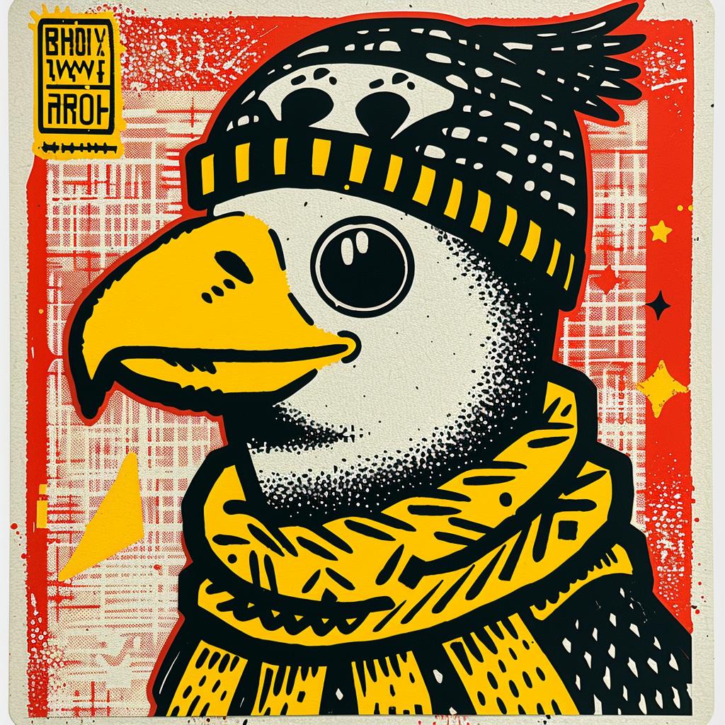 bird  streetwear  animal  aggressive  hat  scarf  urban  minimal  poster  fashion 957754