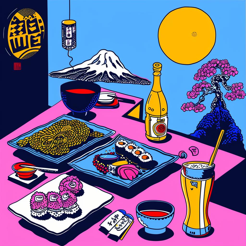 Japanese  lifestyle  poster  meal  traditional  graphic  design  food  cuisine  art 1021712