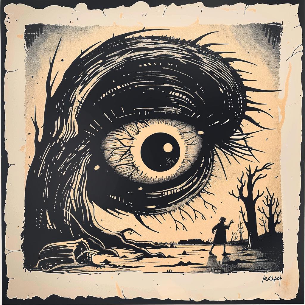 eye  beholder  style  dark  occult  spiritual  naturalistic  art  terror  mystical 930621