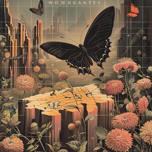 album  cover  monuments  art  chromolithography  design  colorful  abstract  vibrant  stylized 1041326
