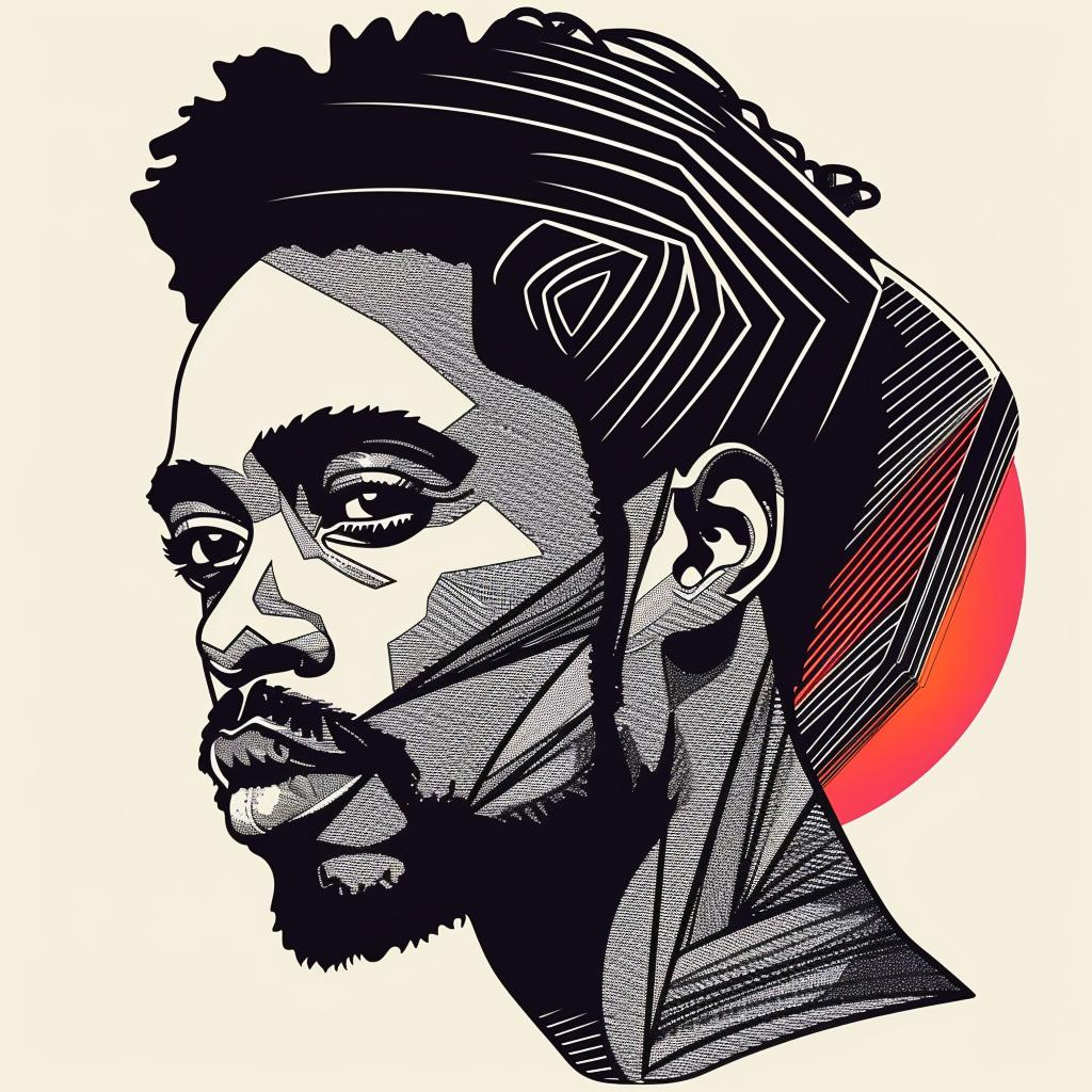 Pop  Art  african-american  portrait  beard  afro  minimal  white  background  expression 937472