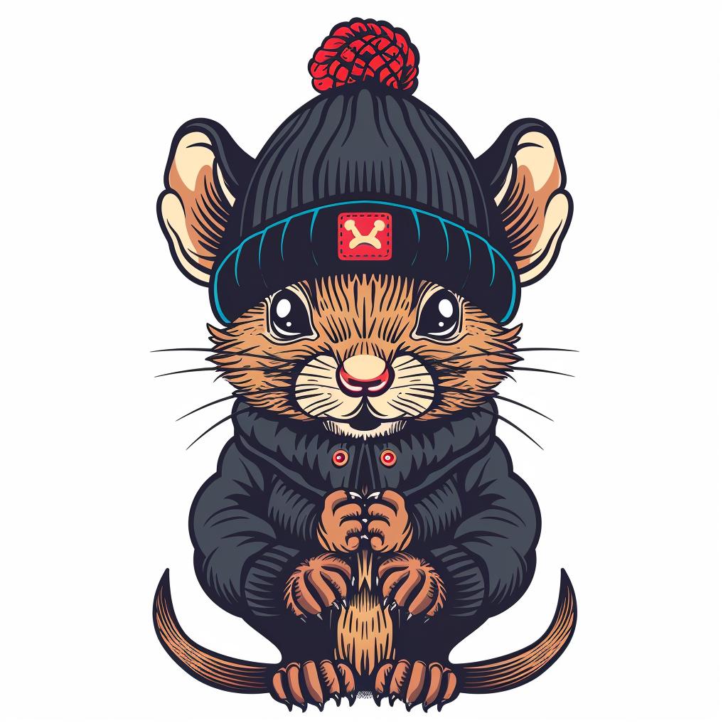 mouse  adorable  anthropomorphic  cute  winter  hat  jacket  street  culture  minimal 958772