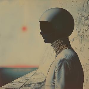 man  helmet  wall  sun  standing  chromolithography  Quint  Buchholz  Andreas  Levers 1039900
