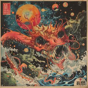 surreal  dragon  moon  asian  fantasy  artwork  symbolist  graphic  creative  colorful 1078540