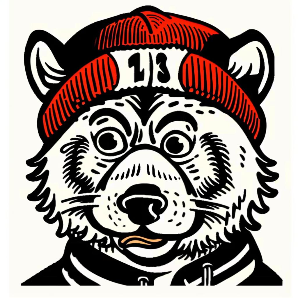 bear  hat  cartoon  cute  animal  illustration  character  whimsical  colorful  playful 940143