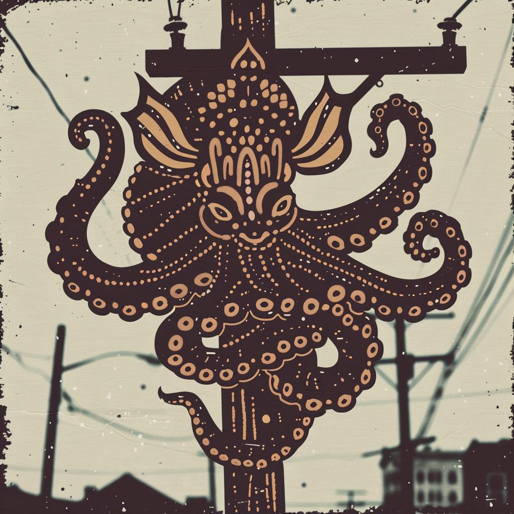 octopus  telephone  New York  urban  naturalistic  occult  dark  tentacles  introspection  modern 932023