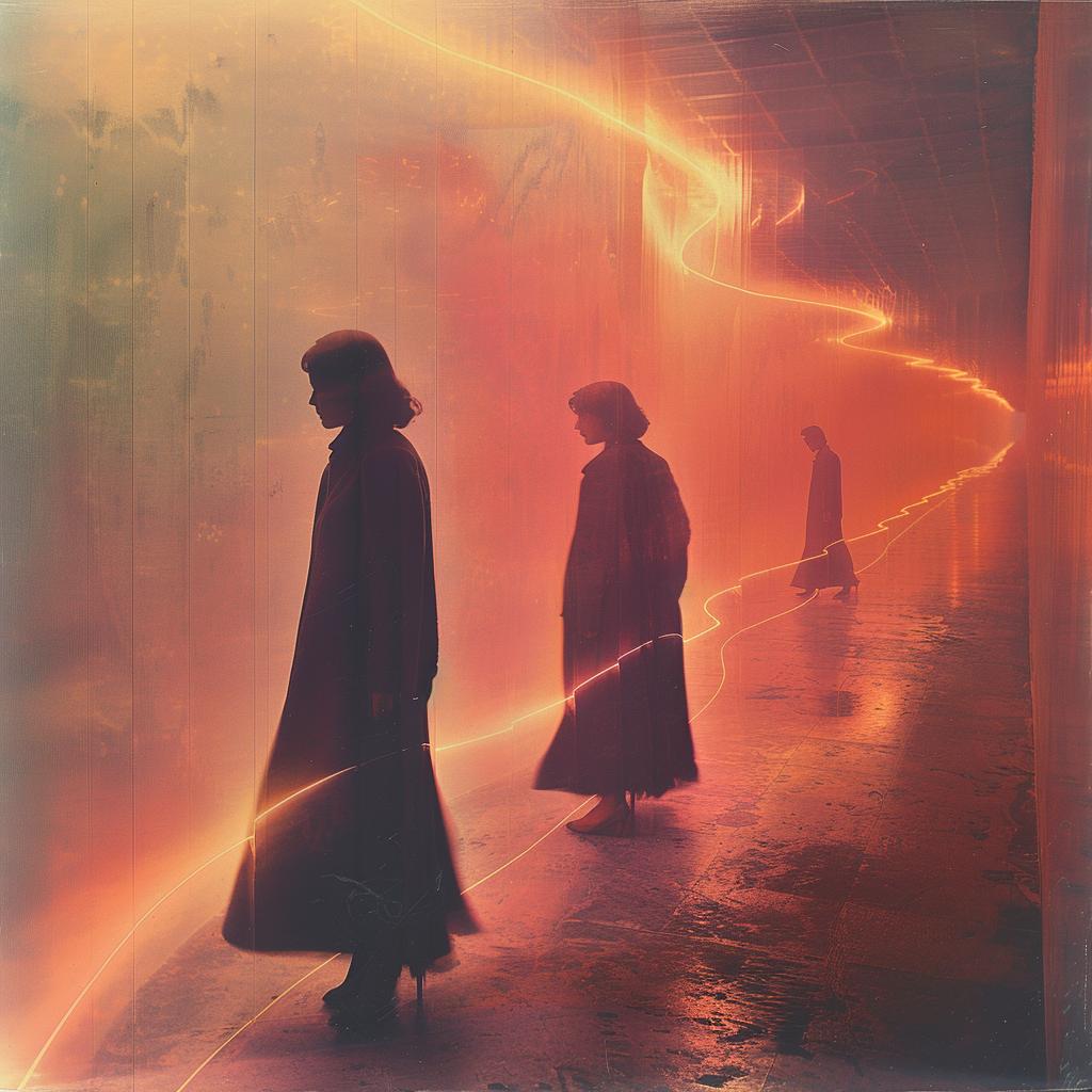 quantum  waves  double  exposure  surreal  lighting  hallway  people  photography  natural 1032459
