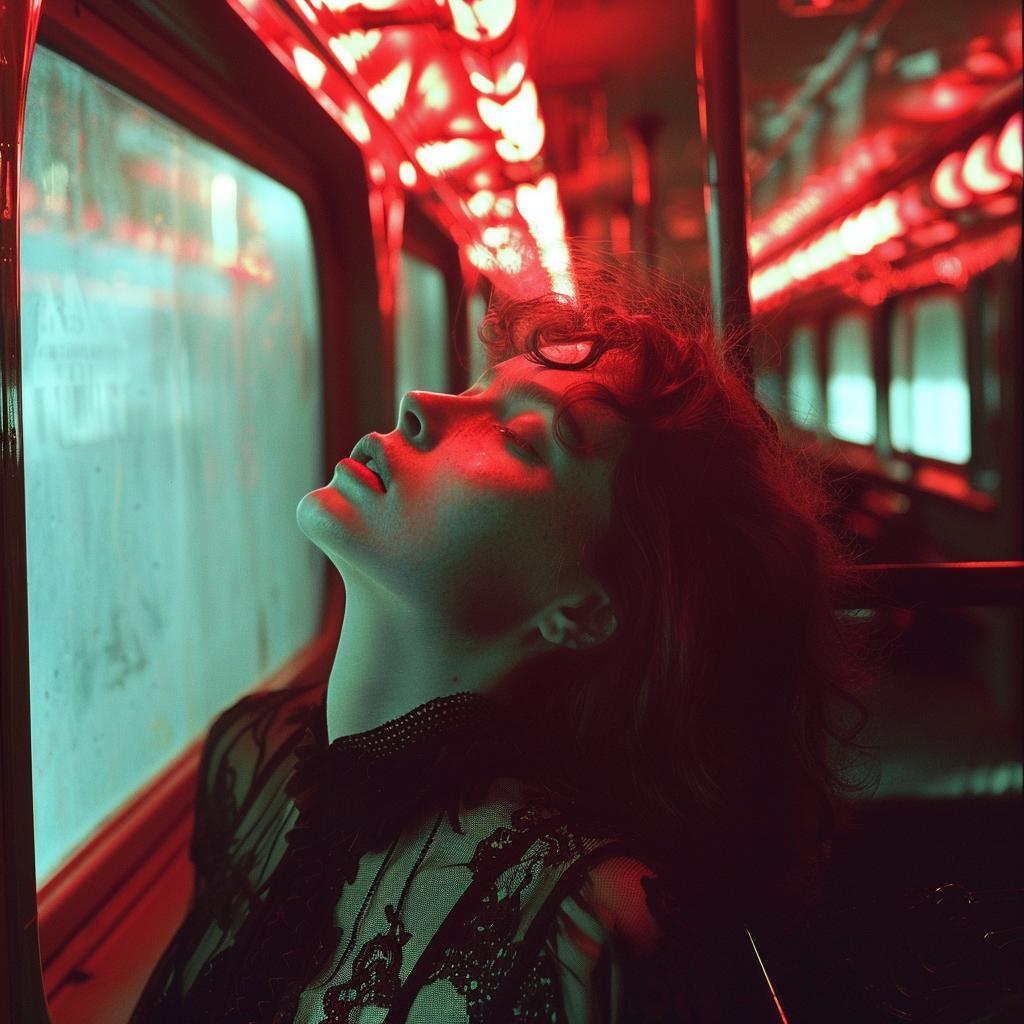 surreal  occult  sci-fi  darkarts  glow  lighting  woman  train  colorful  photo 965909