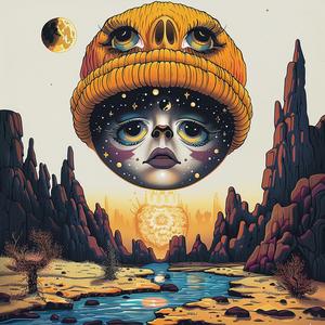 album  art  moon  harsh  mistress  cover  whimsical  creative  colorful  unique 1073371
