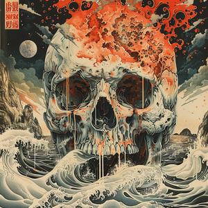 album  cover  band  creative  surreal  hyper-realistic  screenprinting  Tsukioka  Yoshitoshi  symbolist 1078308