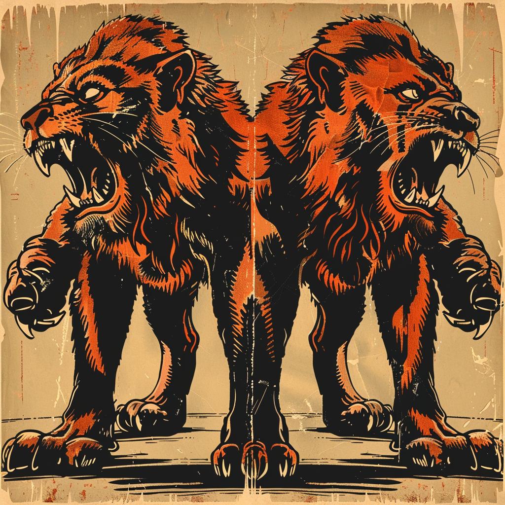 McFarlane  lions  roaring  grungy  background  artwork  illustration  fantasy  powerful  bold 929208
