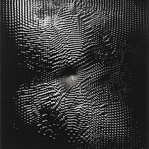 high  contrast  black  white  photograph  face  particles  geometric  abstract  art 1039187