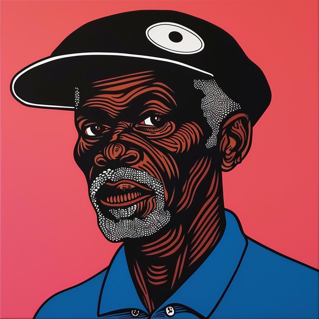 african-american  man  elderly  painting  hat  realism  portrait  character  nostalgic  wise 973813