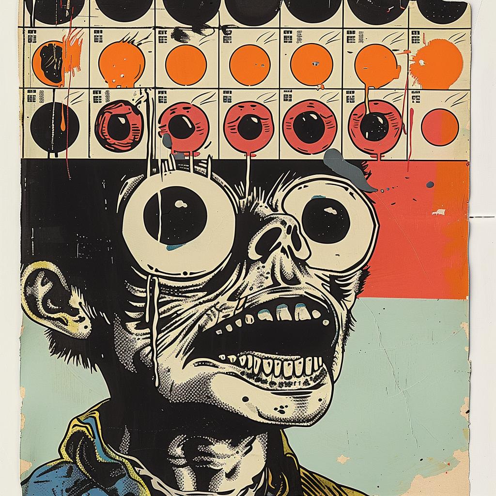 surreal  collage  deathmetal  hyper-realistic  screenprinting  Toshio  Saeki  Todd  White  skull 942107