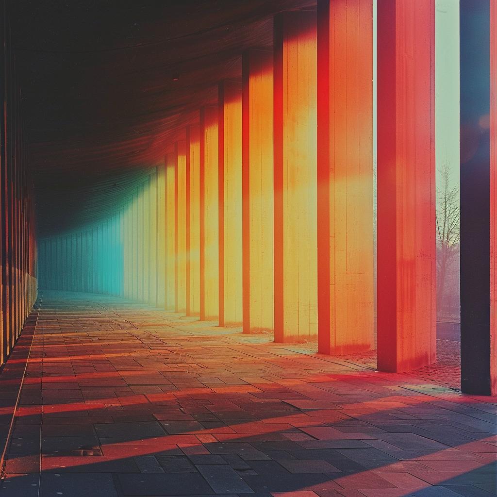 photography  tunnel  lights  red  orange  urban  glow  colorful  art  atmospheric 965599