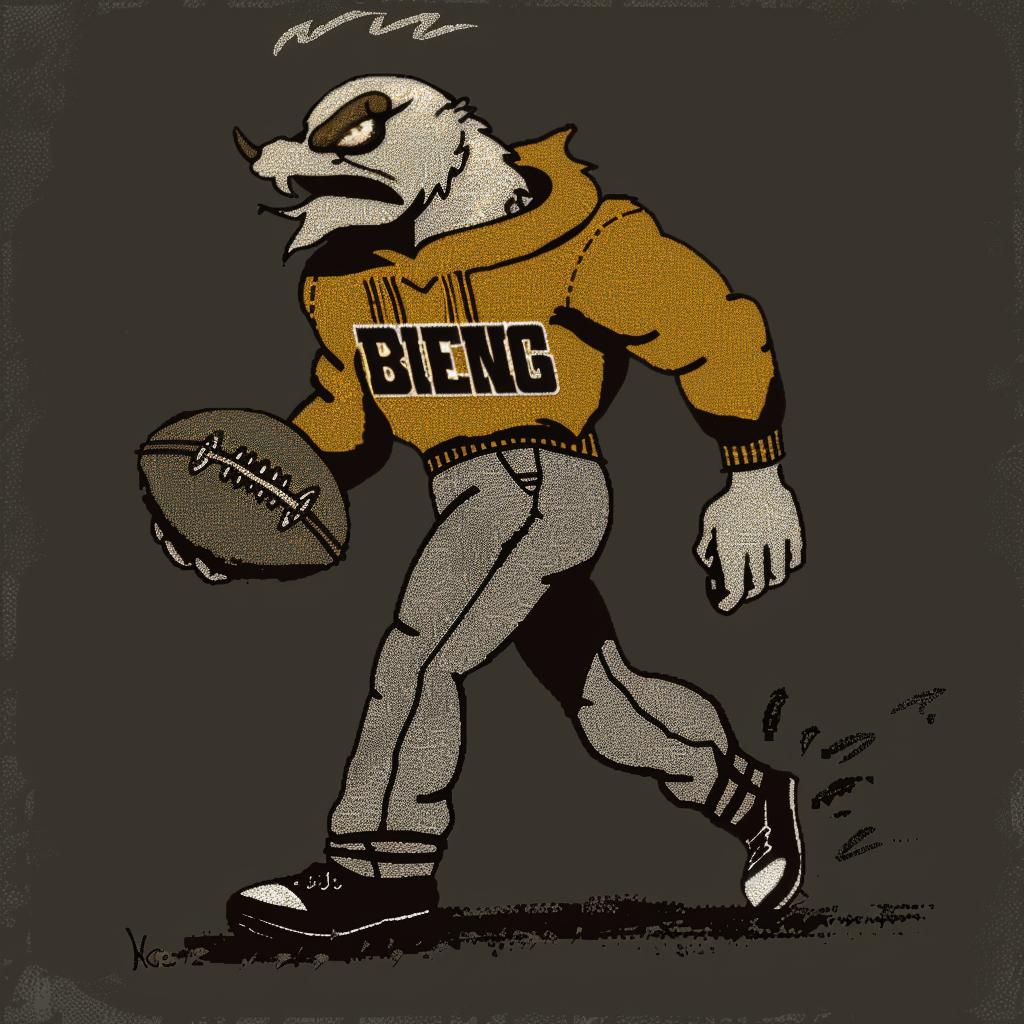 cartoon  bear  football  action  sports  illustration  humor  playful  dynamic  fun 940172