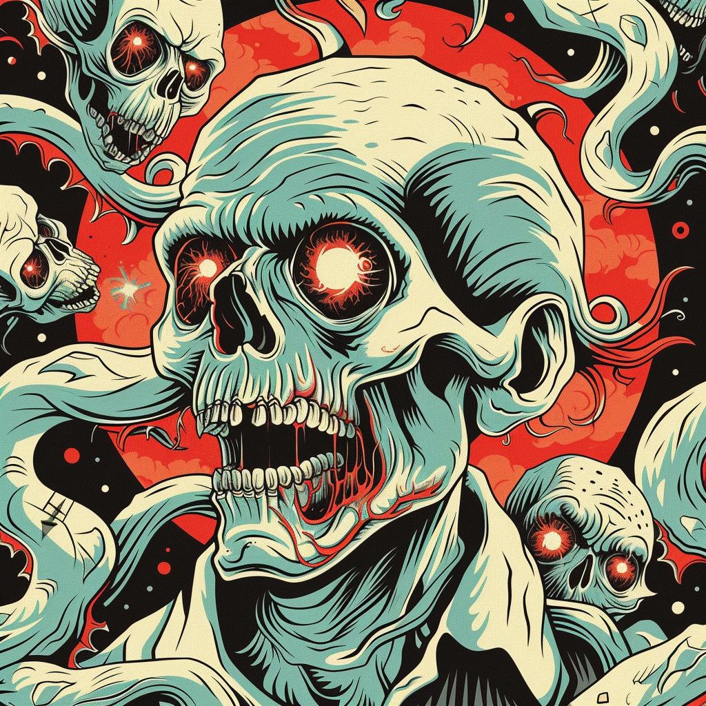 provocative  skull  dark  art  elements  design  spiritual  terror  introspective  naturalistic 935857