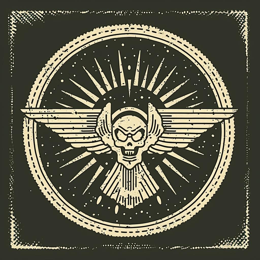 military  owl  sun  emblem  provocative  design  spiritual  dark  rays  badge 932880