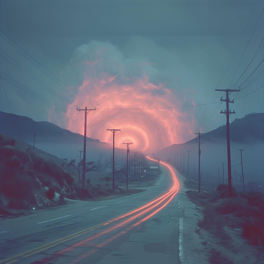quantum  waves  surreal  landscape  lighting  ghost  town  colors  volumetric  art 1032290