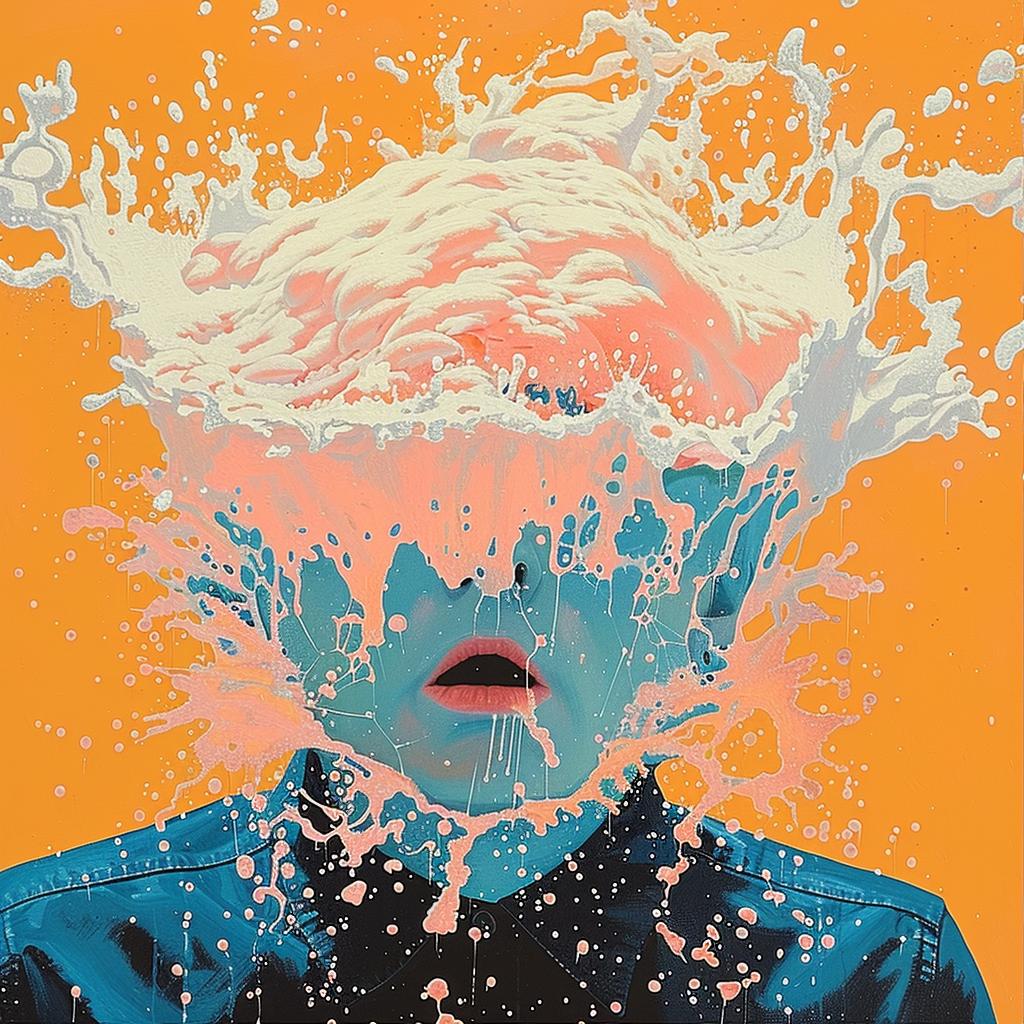surreal  album  grimdark  painting  man  water  splash  impactful  art  dynamic 977397