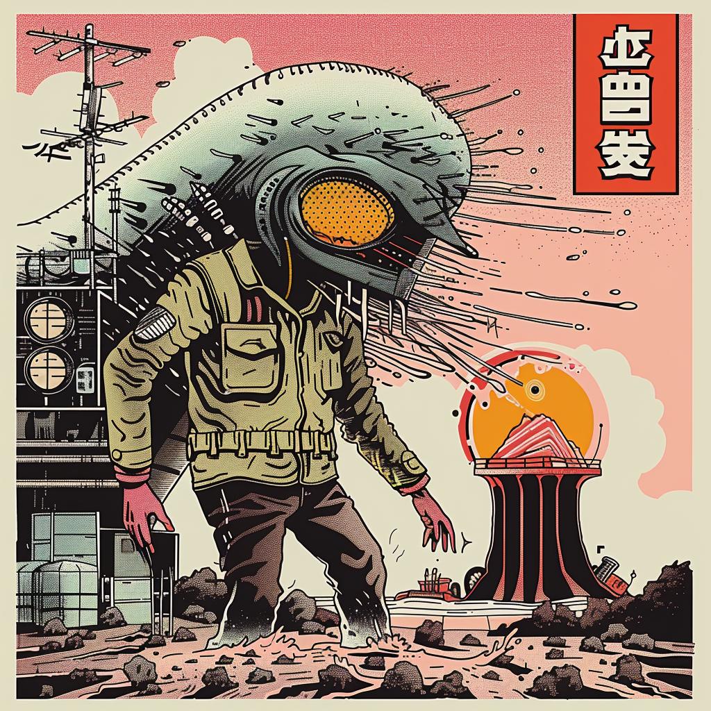 poster  monster  building  Japanese  horror  art  graphic  visual  cinema  design 946994