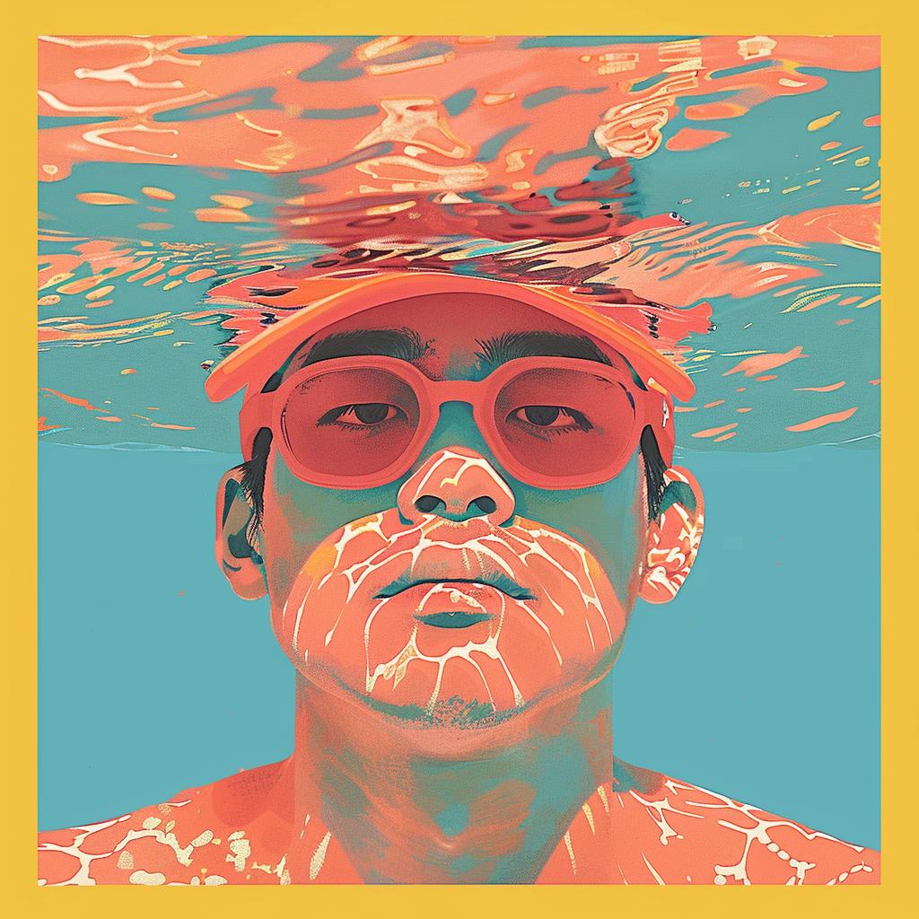 Surreal  Album  Underwater  Latino  Male  Joan  Cornella  Sunglasses  Hat  Creative 1016883
