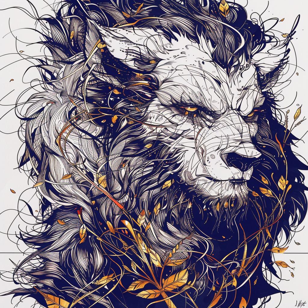 mythical  hybrid  creature  lion  longhair  fantastical  popculture  unique  entity  nature 952321