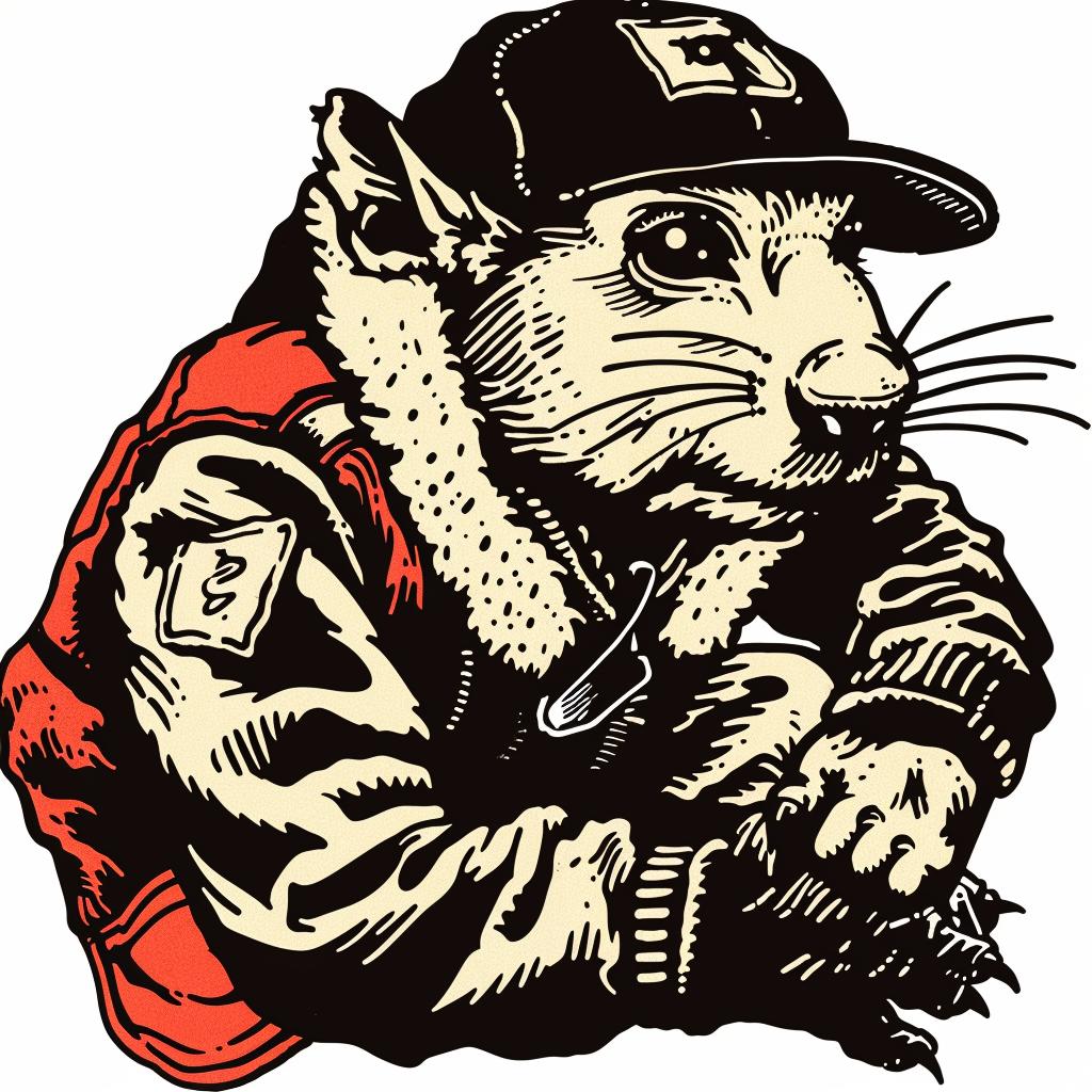 aggressive  streetwise  anthropomorphic  animal  cap  jacket  minimal  urban  culture  cartoon 959064