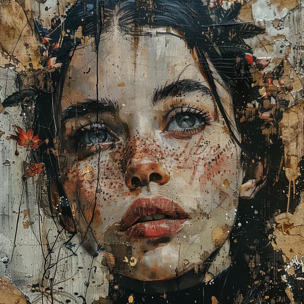 woman  flowers  head  floral  beauty  colorful  portrait  ethereal  nature  feminine 960873