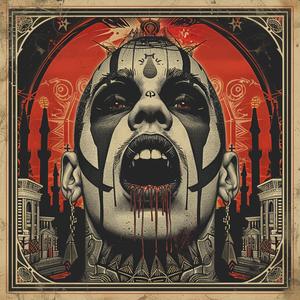 poster  band  dripping  makeup  artwork  graphic  music  dark  design  illustration 1071916