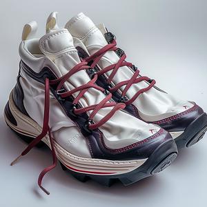 sneakers  white  red  laces  sporty  casual  design  minimalistic  trendy  graphic 1038092